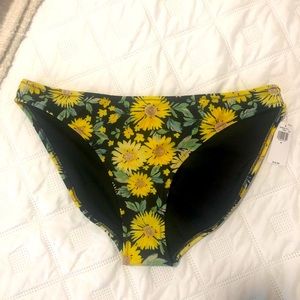 Old Navy, M, Floral bikini bottom